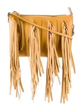 Marni Leather Fringe Crossbody Bag